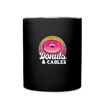 Electrician - Full Colour Mug - black - Front