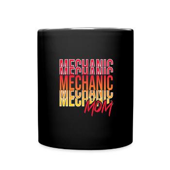 Mécanicien automobile - Mug uni - noir - Devant