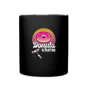 Maler - Tasse einfarbig - Schwarz - Vorne