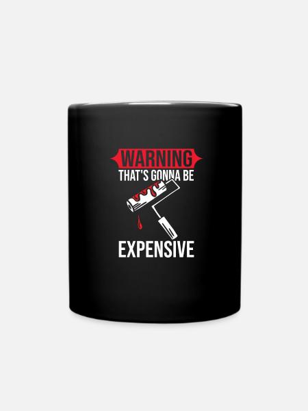 Maler - Tasse einfarbig - Schwarz