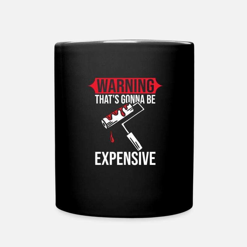 Maler - Tasse einfarbig - Schwarz