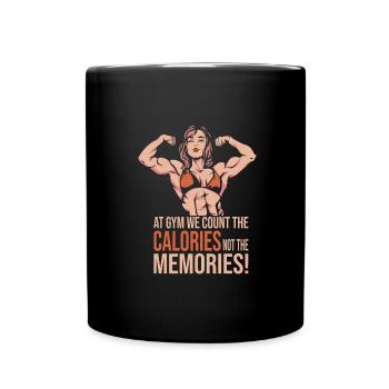 Culturisme - Mug uni - noir - Devant