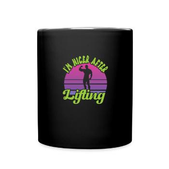 Culturisme - Mug uni - noir - Devant