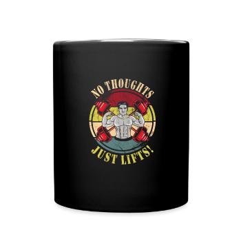 Culturisme - Mug uni - noir - Devant