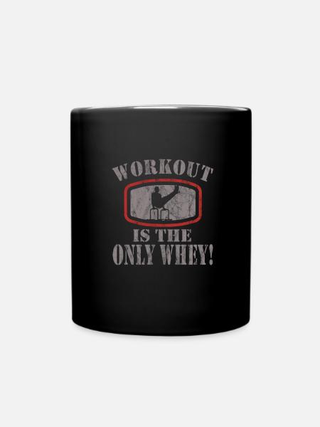 Circuit training - Full Colour Mug - black