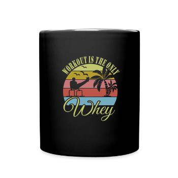 Circuit training - Full Colour Mug - black - Front