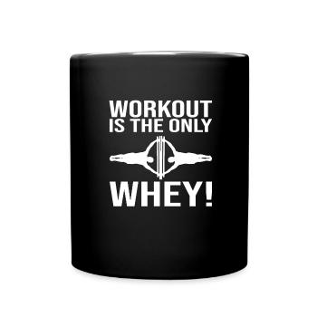 Circuit training - Full Colour Mug - black - Front