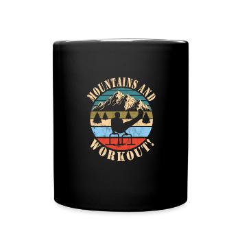 Circuit training - Full Colour Mug - black - Front