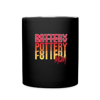 Faire de la poterie - Mug uni - noir - Devant