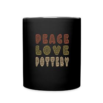 Faire de la poterie - Mug uni - noir - Devant