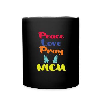 Children's nurse - Full Colour Mug - black - Front