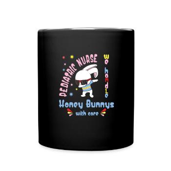 Children's nurse - Full Colour Mug - black - Front