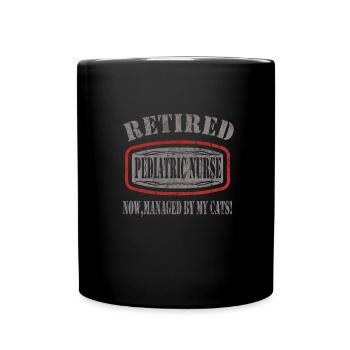 Infirmière pour enfants - Mug uni - noir - Devant