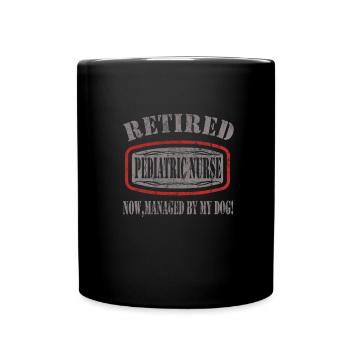 Children's nurse - Full Colour Mug - black - Front