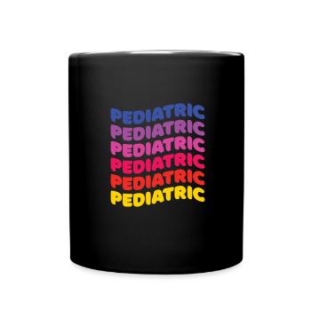 Infirmière pour enfants - Mug uni - noir - Devant