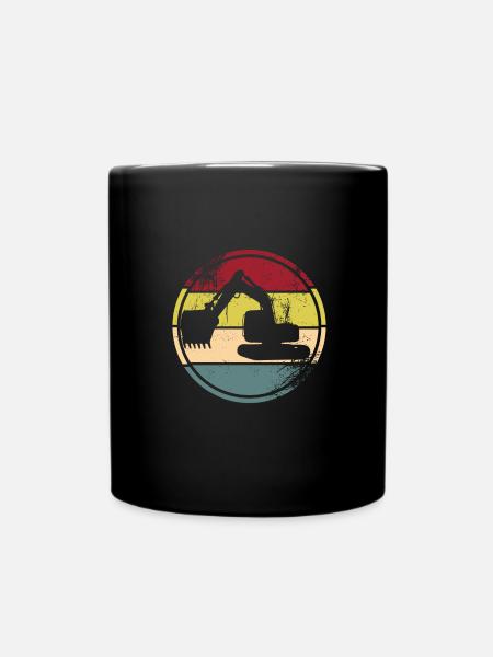 Pilote de pelle - Mug uni - noir