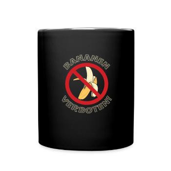 Pêche - Mug uni - noir - Devant