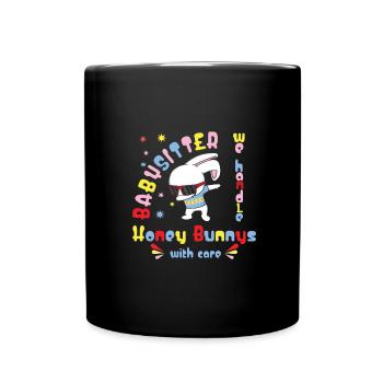 Babysitter - Tasse einfarbig - Schwarz - Vorne