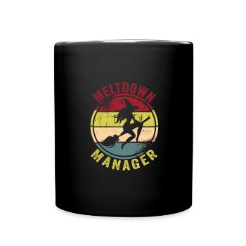 Babysitter - Tasse einfarbig - Schwarz - Vorne