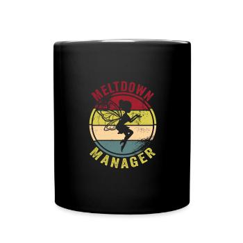 Babysitter - Tasse einfarbig - Schwarz - Vorne