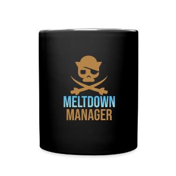 Babysitter - Tasse einfarbig - Schwarz - Vorne