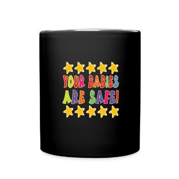Babysitter - Tasse einfarbig - Schwarz - Vorne