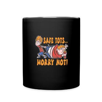 Babysitter - Tasse einfarbig - Schwarz - Vorne