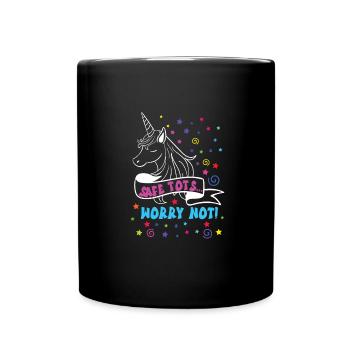 Babysitter - Tasse einfarbig - Schwarz - Vorne
