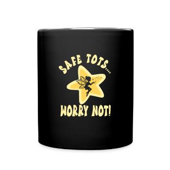 Babysitter - Tasse einfarbig - Schwarz - Vorne