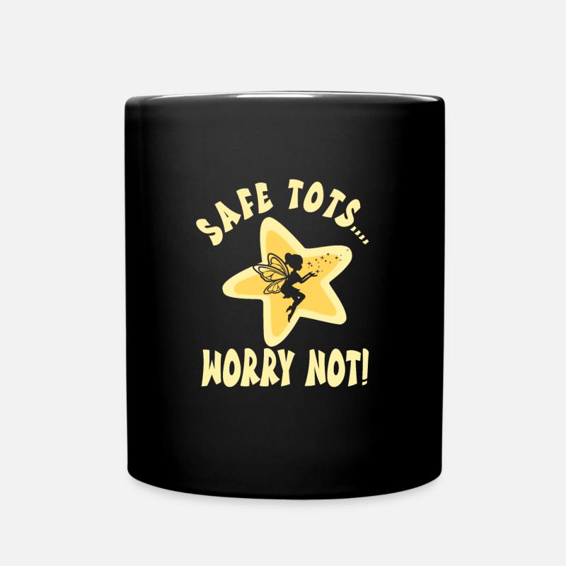 Babysitter - Tasse einfarbig - Schwarz