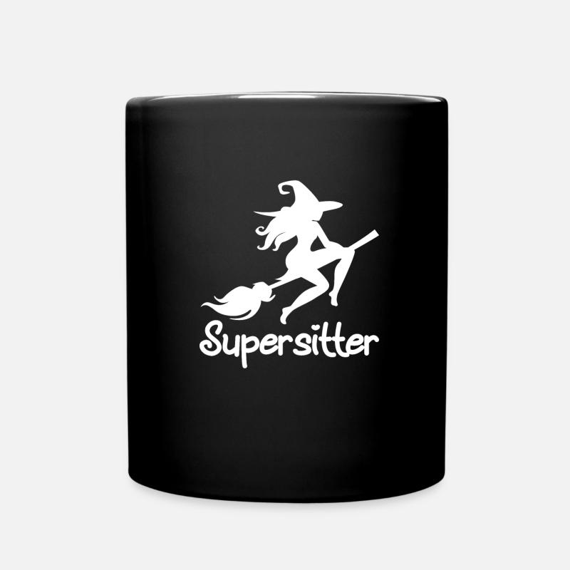 Babysitter - Tasse einfarbig - Schwarz
