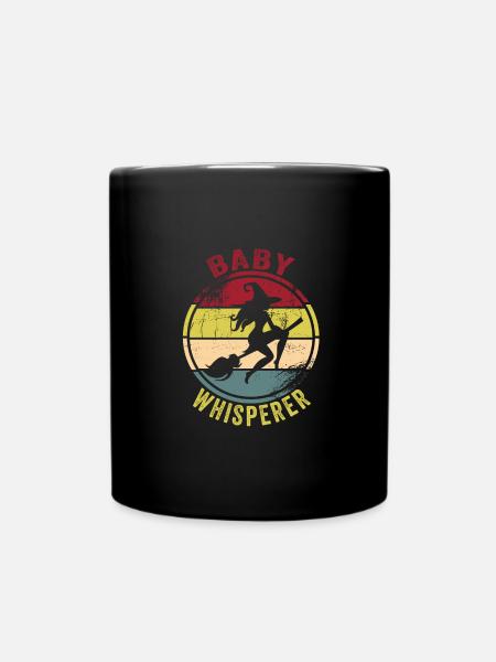 Babysitter - Tasse einfarbig - Schwarz