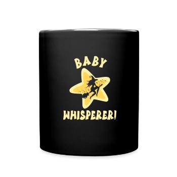 Babysitter - Tasse einfarbig - Schwarz - Vorne