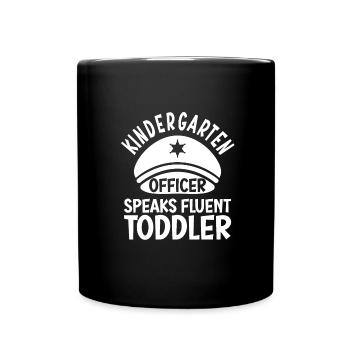 École maternelle - Mug uni - noir - Devant