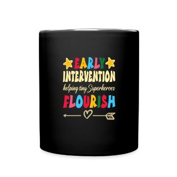 École maternelle - Mug uni - noir - Devant