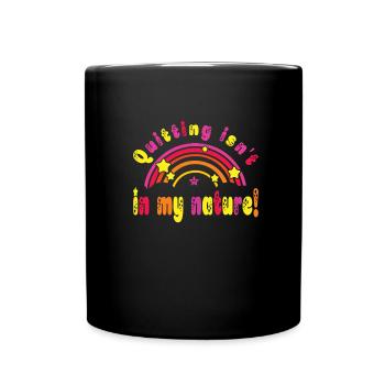 Kindergarten - Tasse einfarbig - Schwarz - Vorne