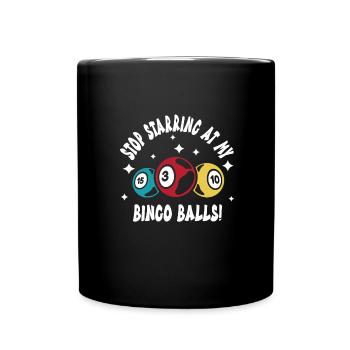 Bingo - Mug uni - noir - Devant