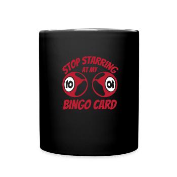 Bingo - Mug uni - noir - Devant