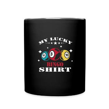 Bingo - Mug uni - noir - Devant
