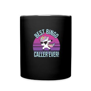 Bingo - Tasse einfarbig - Schwarz - Vorne