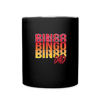 Bingo - Tasse einfarbig - Schwarz - Vorne