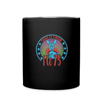 Bingo - Tasse einfarbig - Schwarz - Vorne
