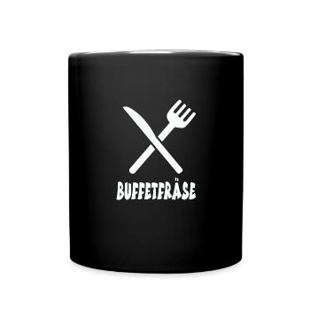 Urlaub - Tasse einfarbig - Schwarz - Vorne