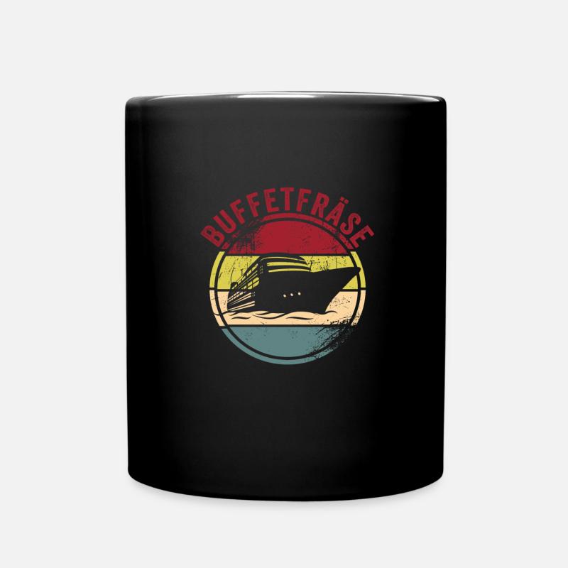 Urlaub - Tasse einfarbig - Schwarz
