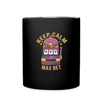Casino - Mug uni - noir - Devant