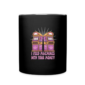 Casino - Mug uni - noir - Devant