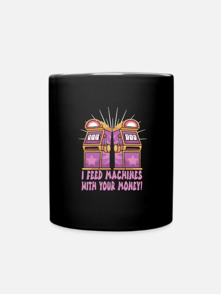 Casino - Tasse einfarbig - Schwarz