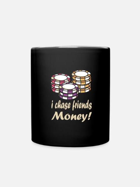 Casino - Tasse einfarbig - Schwarz
