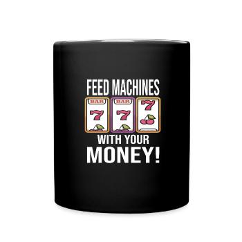 Casino - Mug uni - noir - Devant
