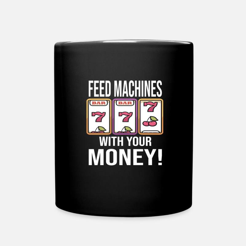 Casino - Tasse einfarbig - Schwarz